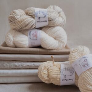 Fio de lã Monte - 100% Lã Merino  Orgânica2 Ply